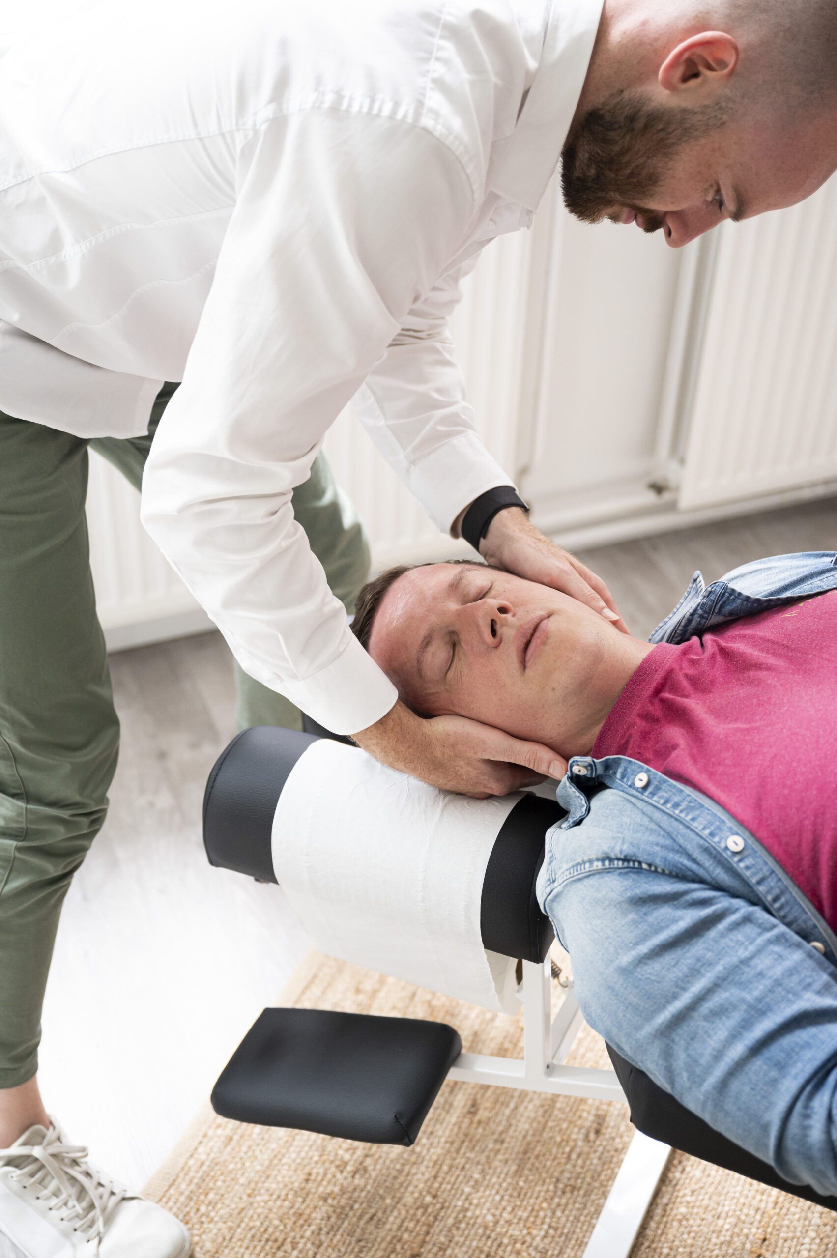 Treatment for nerve entrapment back, neck or shoulder
